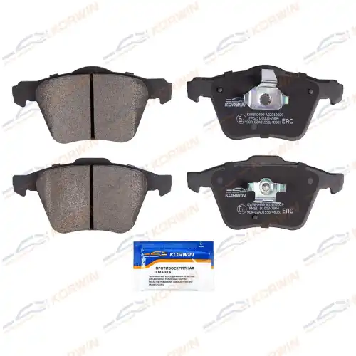 Тормозные колодки дисковые KORWIN KWBP0499