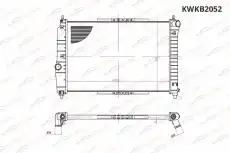 Радиатор системы охлаждения двигателя KORWIN KWKB2052