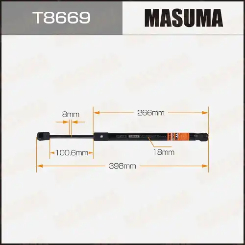 Амортизатор капота MASUMA T8669