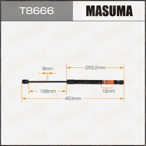 Амортизатор капота MASUMA T8666