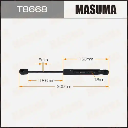 Амортизатор капота MASUMA T8668