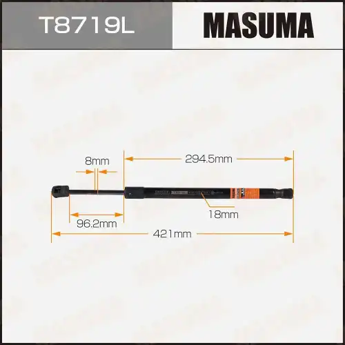 Амортизатор капота MASUMA T8719L