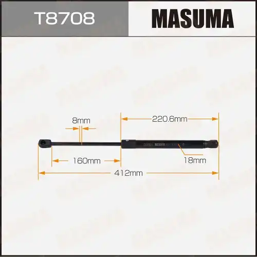 Амортизатор капота MASUMA T8708
