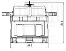 Суппорт тормозной TRIALLI CF 200301
