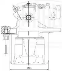 Суппорт тормозной TRIALLI CF 206802