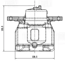 Суппорт тормозной TRIALLI CF 204901