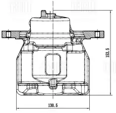 Суппорт тормозной TRIALLI CF 204902