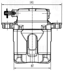 Суппорт тормозной TRIALLI CF 212102
