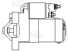 Стартер СТАРТВОЛЬТ LSt 2000