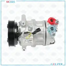 Компрессор кондиционера Geely KK3305 GELZER