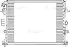 Радиатор системы охлаждения двигателя LUZAR LRC 3057