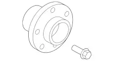 Ступица PORSCHE 1K0498621