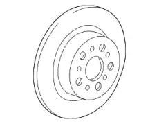 Тормозной диск VOLVO 31262094 ,