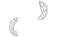 Тормозные колодки барабанные VAG 5C0698545