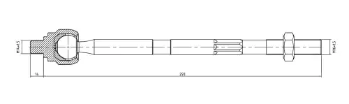 Рулевая тяга S&K SKTR1004