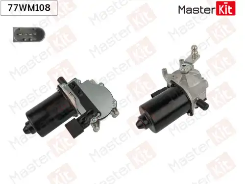 Мотор стеклоочистителя MASTERKIT 77WM108