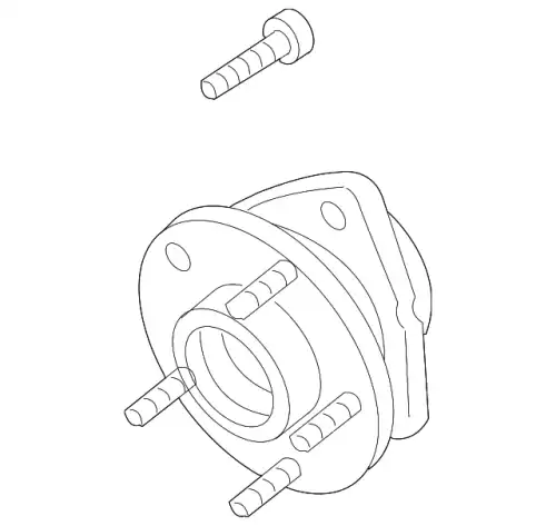 Ступица FORD 3L2Z-1104-AA