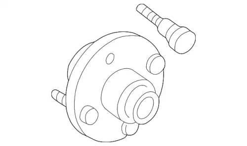 Ступица FORD 3F1Z-1104-BA