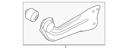 Рычаг подвески VAG 1K0505223H