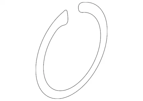 КОЛЬЦО СТОПОРНОЕ EC0126139A MAZDA