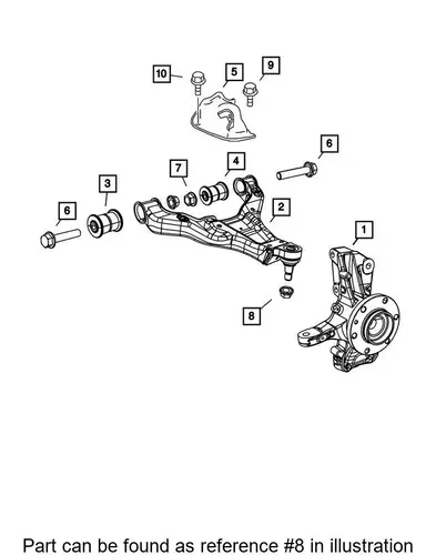 Deflection/Guide Pulley, V-ribbed belt K53030958ABSK DODGE