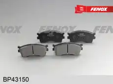 Тормозные колодки дисковые передняя ось FENOX BP43150