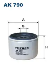 Фильтр воздушный FILTRON AK 790