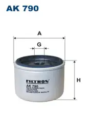 Фильтр воздушный FILTRON AK 790
