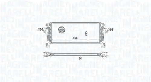 Интеркулер MAGNETI MARELLI 351319205070