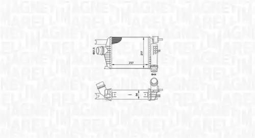 Интеркулер MAGNETI MARELLI 351319205160