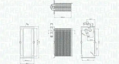 Интеркулер MAGNETI MARELLI 351319205430