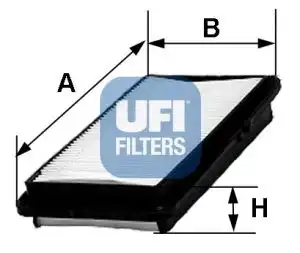 Фильтр воздушный UFI 30.269.00
