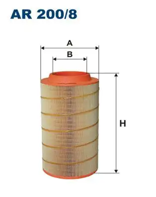 Фильтр воздушный FILTRON AR 200/8