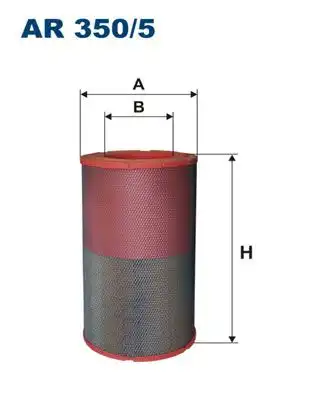 Фильтр воздушный FILTRON AR 350/5