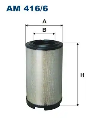 Фильтр воздушный FILTRON AM 416/6