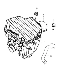 Фильтр воздушный MOPAR 04891097AA