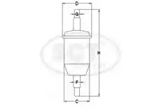 Топливный фильтр SCT ST341