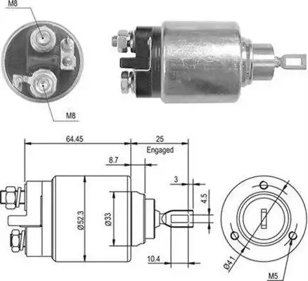 940113050011 Втягивающее реле MAGNETI MARELLI