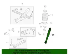 Shock Absorber 20955407 GMC
