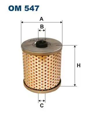Фильтр масляный FILTRON OM 547