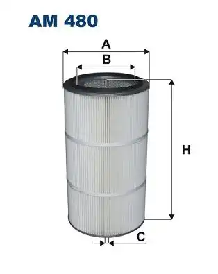 Фильтр воздушный FILTRON AM 480