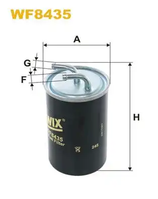Топливный фильтр WIX WF8435