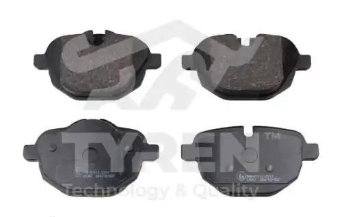 Тормозные колодки дисковые TYREN TYR1210751