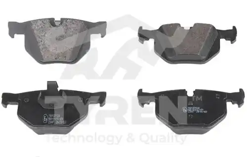 Тормозные колодки дисковые TYREN TYR1210681