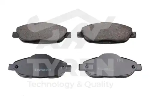 Тормозные колодки дисковые TYREN TYR1217481