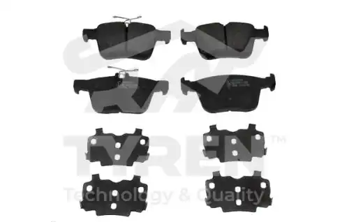 Тормозные колодки дисковые TYREN TYR1222331