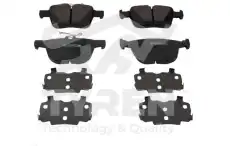 Тормозные колодки дисковые TYREN TYR1222351