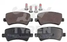 Тормозные колодки дисковые TYREN TYR1213621