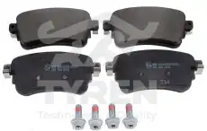 Тормозные колодки дисковые TYREN TYR1221841