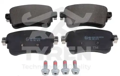 Тормозные колодки дисковые TYREN TYR1221841